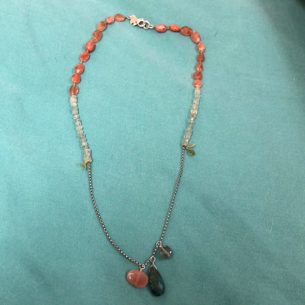 Fabulous Sundance matching necklace to earrings.